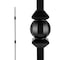 Nuvo Iron in Square x 44in Long Black Steel Interior Balusters - Double Ball and Sphere, 12PK SQI2BS-12MP - alternate 1
